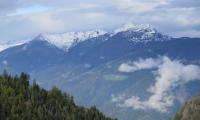 Bergpanorama vom Balkon