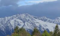 Il panorama mozzafiato sulle montagne sudtirolesi