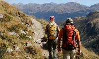 Herbstwanderung mit klarer Sicht