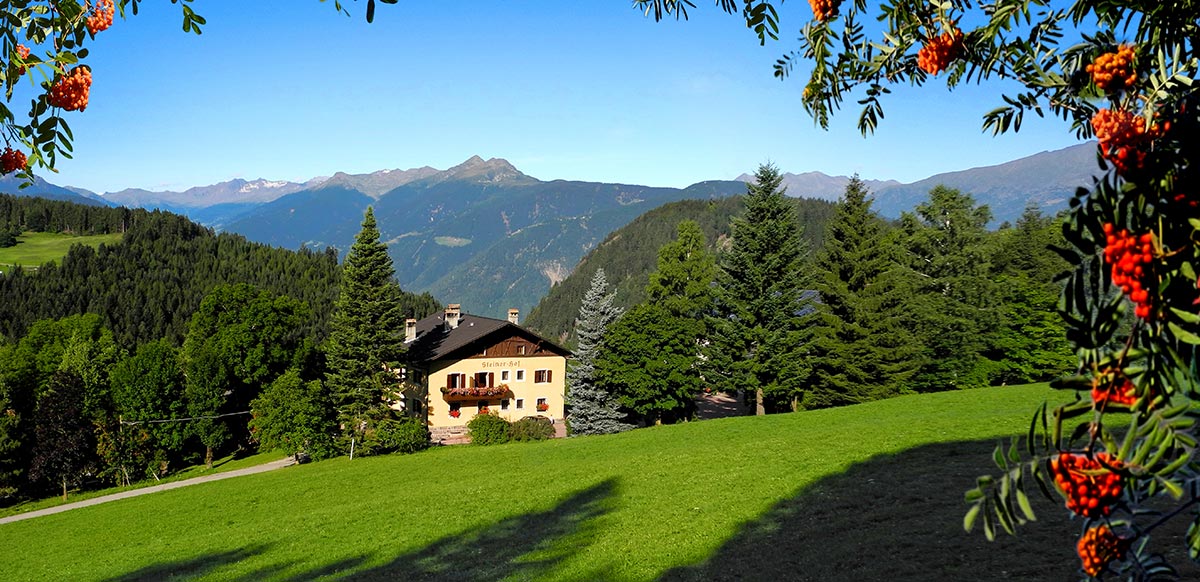 Appartamenti e camere al maso Steinerhof a Avelengo