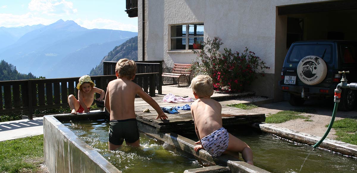 Steinerhof di Avelengo - un paradiso per i bambini