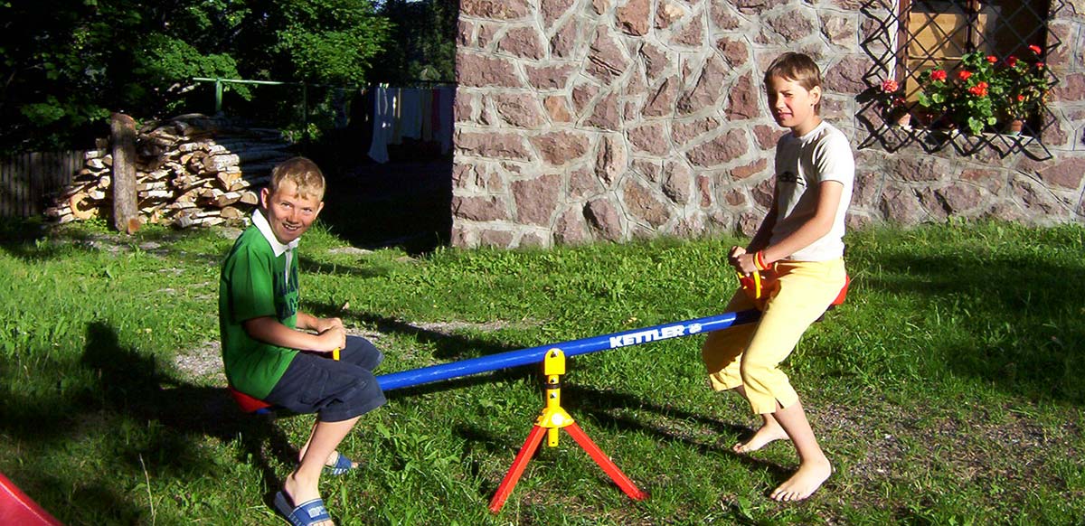 Steinerhof di Avelengo - un paradiso per i bambini